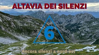 ANCORA SILENZI A NORDEST ALTAVIA 6 DELLE DOLOMITI PERCORSO INTEGRALE [upl. by Utimer188]