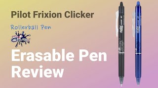 Pilot Frixion Rollerball  Erasable Pen [upl. by Liberati]