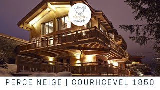 Chalet Perce Neige  Luxury Ski Chalet in Courchevel 1850  Ultimate Luxury Chalets [upl. by Adnileb]