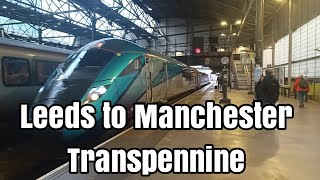 A train ride from Leeds to Manchester Victoria [upl. by Narrad]