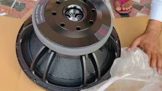 AERONS INDIA PRO185FO4 aerons pro 185 f 04 bass speaker [upl. by Nnaeilsel]