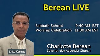 Charlotte Berean Worship LIVE  72024  Elder Eric Kemp  quotThe Space Betweenquot [upl. by Preuss]