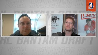 2020 WHL Bantam Draft Analysis Matt Bardsley Kamloops Blazers [upl. by Salchunas]