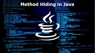 METHOD HIDING IN JAVA EXPLAINED IN TAMIL tamilexplanation javaprogramming [upl. by Assilram]