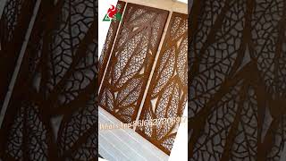 Garden Decorative Rusted Metal Screen Panel screen panel [upl. by Jed]