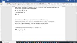 Measures of Central Tendency [upl. by Olram]