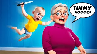 CRAZY Baby Is Grannys WORST NIGHTMARE  Granny Sim [upl. by Luedtke]