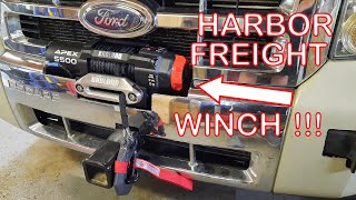 Ford Escape  Winch Install  Custom Fabricated Badland Apex Mount [upl. by Mond182]