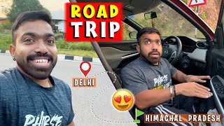 Boys Road Trip Shuru 😍 Delhi To Himachal Pradesh ⛰️ [upl. by Ociram]