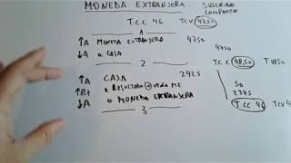 CONTABILIDAD MONEDA EXTRANJERA EXPLICACION SIMPLE Y PRACTICA NIVEL SECUNDARIO Y CONTABILIDAD BASICA [upl. by Eciruam]