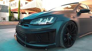 GTI MK7 R400 BODY KIT🖤 m7modgti [upl. by Akceber]