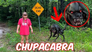 CHUPACABRA SPOTTED in the WOODS The LEGEND of the EL CHUPACABRAS 😵 [upl. by Amandie]