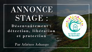 Annonce STAGE  Désenvoûtement  détection libération et protection [upl. by Akirea]