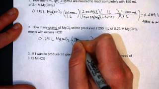 Solving Solution Stoichiometry Problems [upl. by Ynetsed]