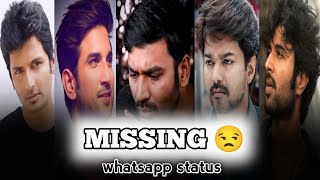 Missing 😒  tamil whatsapp status  sad life whatsapp status tamil  fake friends  no love  efx [upl. by Rand]