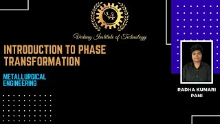 Introduction to Phase Transformation Metallurgical Engineering [upl. by Ainej]