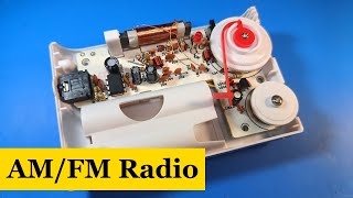 DIY AMFM Radio Kit Crafting Radio Receiver [upl. by Erreipnaej]