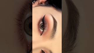 Beautiful eye makeup look makeuptutorial makeup beauty beautiful trending youtubeshorts like [upl. by Marena]