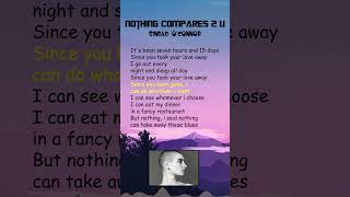 Sinéad OConnor  Nothing Compares 2 U Lyrics shorts [upl. by Sale]