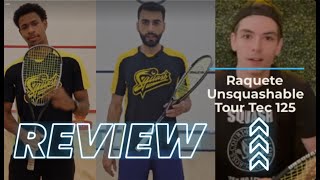 Review Raquete de Squash Unsquashable Tour Tec 125 [upl. by Baynebridge]