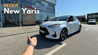 NEW 2024 Toyota Yaris REVIEW  Exterior Interior and Practicality [upl. by Lyrred966]