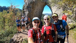 Grand trail des Templiers 2018 [upl. by Aneelad850]