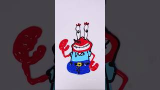 Spongebob  Mr Krabs Creative Phone Case shortsart creative artist painting shorts spongebob [upl. by Chappelka]