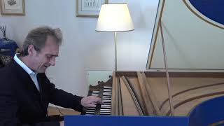 Canon per Augmentationem in Contrario Motu The Art of Fugue BWV 1080  Iain Simcock [upl. by Ammej]