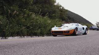 GT40 Karlo Flores vs OLDSMOBILE Doug Mockett La Carrera Panamericana 2020 [upl. by Rosinski635]