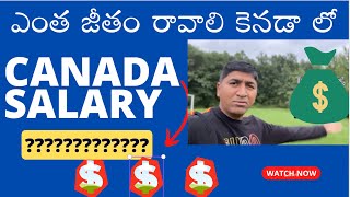 How much salary need in Canada for Survival ఈ Salary వస్తే ఖతర్నాక్ మామ  CANADA MAMA [upl. by Kirch202]