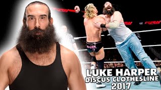 Luke Harper  Discus Clothesline Compilation 2017 [upl. by Solberg]