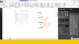 how to create card visual in power bi desktop  power bi desktop cards [upl. by Hsur]