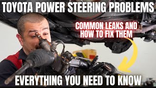 Toyota Power Steering Problems  Everything You Need To Know about Common Leaks and How to Fix Them [upl. by Avigdor861]