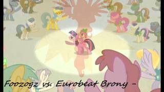 Foozogz vs Eurobeat Brony  Winter Wrap Up Exalted Remix [upl. by Adnarom]