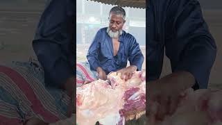 Beef cutting skill in Bangladesh meat market reels shorts best amazing beef [upl. by Senecal]