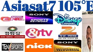 asiasat 7 new update asiasat7 channel list 2024asiasat 7 dish setting [upl. by Omocaig]