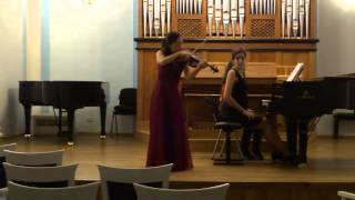 Tchaikovsky Violin Concerto Dmajor 1st mov  Marion Taira [upl. by Savanna177]