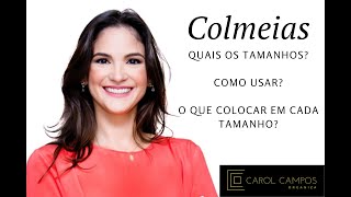 Colmeias como usar O que colocar em cada tamanho [upl. by Bust]