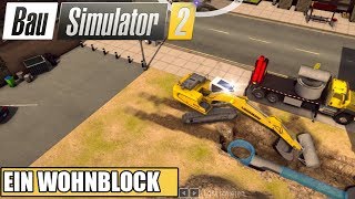 Bau Simulator 2 US 25  Ein Wohnblock  BauSi2 Pocket Edition [upl. by Jermain]