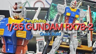 FangDaJing 135 Gundam RX 782  Quick Build amp Review [upl. by Ennaj]