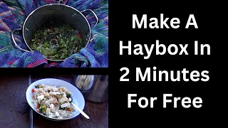 Haybox cooking without a haybox Save money on cooking Feta cheese and vegetable risotto [upl. by Fidela]