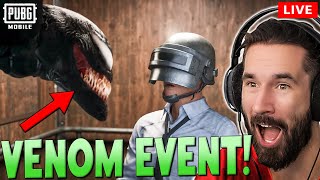 This Is Scary 😱 Venom Event Gameplay With Best Squad Chasing Wins In PUBG MOBILE [upl. by Yeltneb]