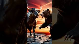 bull and bear bull bullbear aiimages aivideo [upl. by Yelik129]