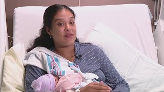 Florida woman gives birth inside car on way to hospital [upl. by Sredna331]