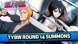 FIVE 5 STARS IN A SINGLE MULTI TYBW Round 14 Summons  Bleach Brave Souls [upl. by Durst]