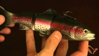 Savage Gear 3D Line Thru Trout Swimbait [upl. by Busey]