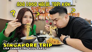 ⁠ADA LOGO HALALNYA TAPI KOK…  LISA FANMEETING VLOG 2 [upl. by Natan]