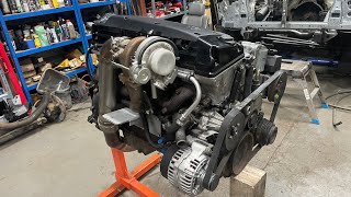 Nissan Patrol Y61 Mercedes OM606 Engine Conversion 6mm Pump HE221W [upl. by Harri]