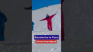 Baralacha La Pass  leh ladakh manali himachsl lahaulspiti sisu viral shorts [upl. by Orpha]