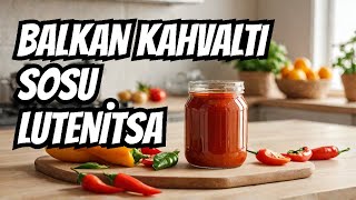 LUTENITSA Sosu Tarifi  Balkan SosuKahvaltı İçin Süper  Ajvar Sos Tarifi [upl. by Adlez222]